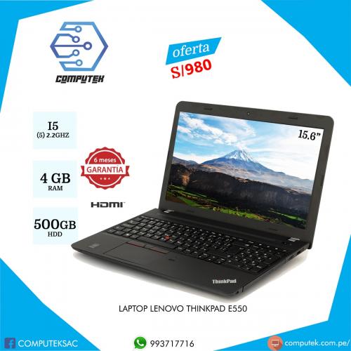 Lenovo thinkpad E550